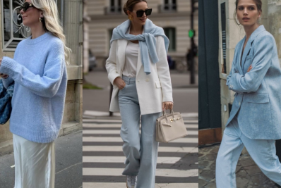 Tendência gelada: azul glacial é a nova aposta fashion do momento