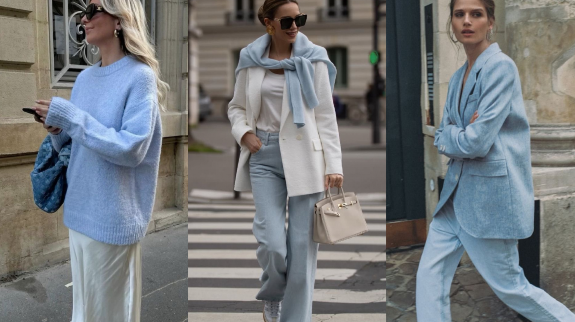 Tendência gelada: azul glacial é a nova aposta fashion do momento