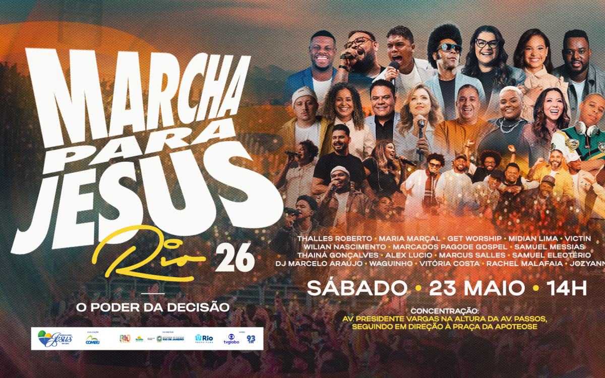 19ª edição da Marcha Para Jesus do Rio de Janeiro
