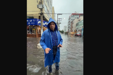 Temporal muda agenda e adia encontro de Serginho com Wladimir em Cabo Frio