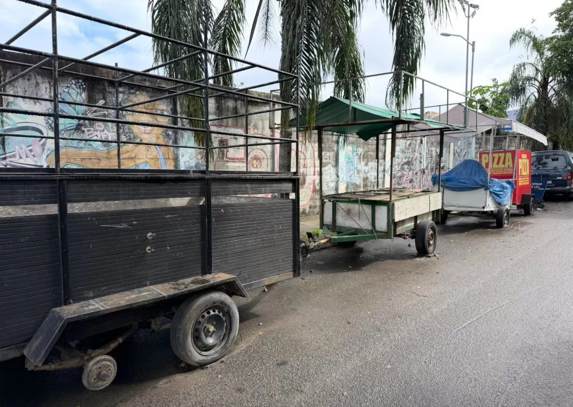 Moradores acompanharam movimentação das equipes durante a operação. - Reprodução/