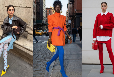 Meia-calça colorida: a tendência fashion que vai dominar o inverno 2026