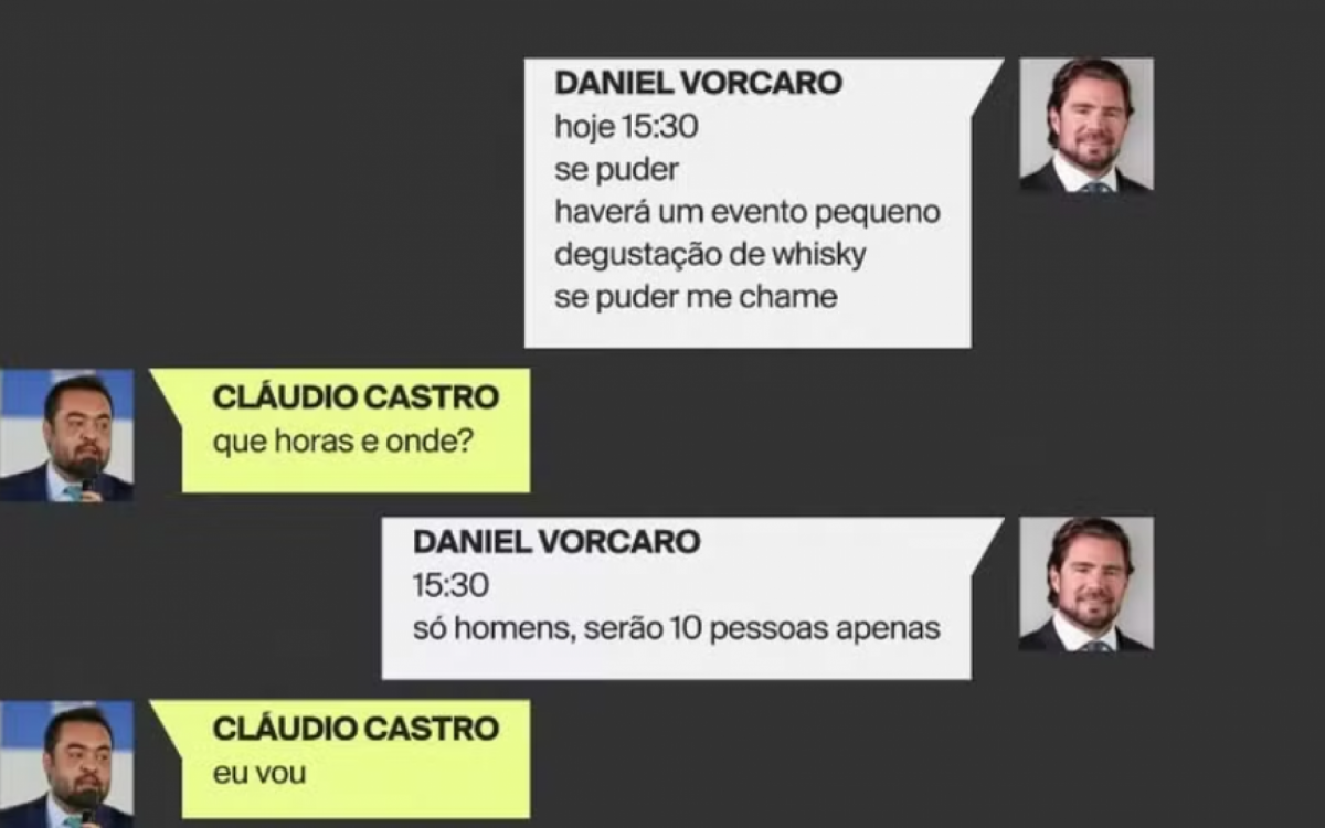 Conversas entre os dois foram obtidas pela Polícia Federal