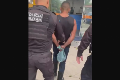 Homem com mandado de prisão é detido durante ocorrência de furto
