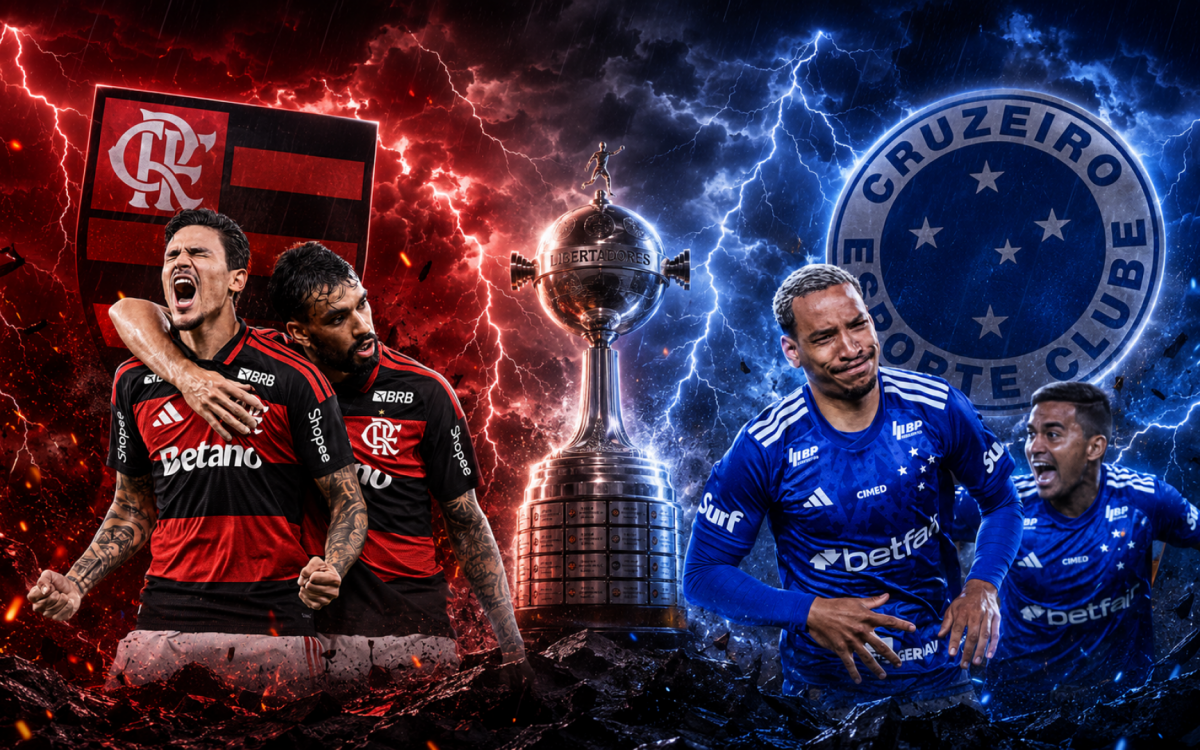 Flamengo e Cruzeiro se enfrentarão nas oitavas de final da Libertadores da América 2026