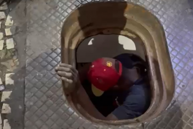 PM prende homem furtando cabos em galeria subterrânea no Centro