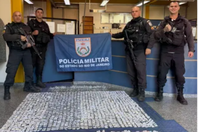 Megaoperação apreende mais de sete quilos de drogas no Alto de Olaria