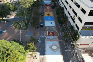 Entorno da Praça São Sebastião será interditado para confecção dos tradicionais tapetes de Corpus Christi