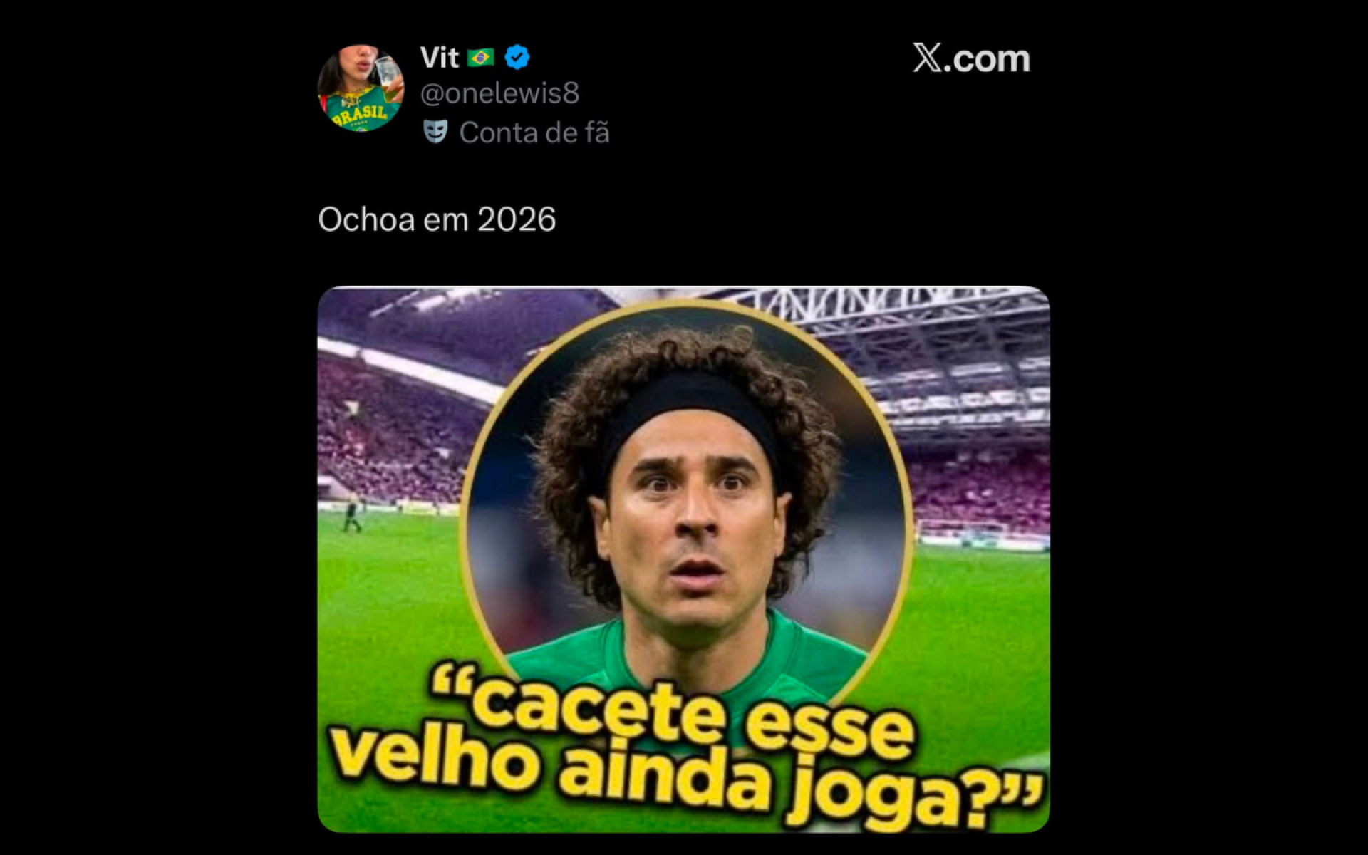 Memes! Torcedores brincam com recorde de Ochoa em Copas do M