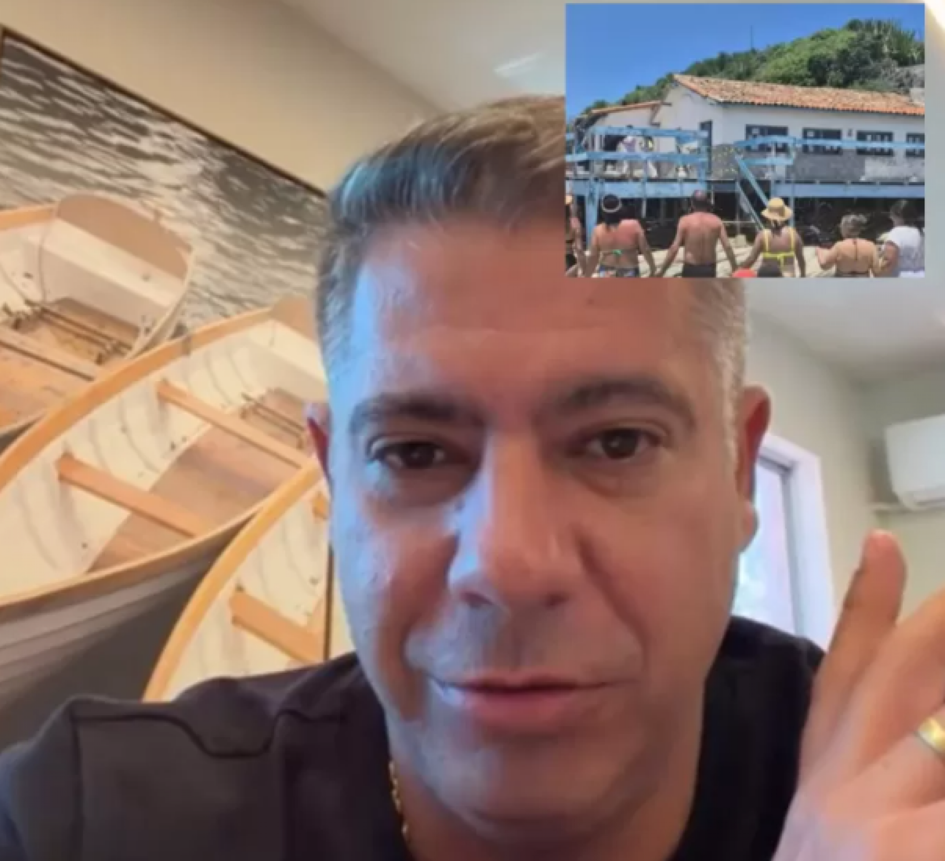 Dr. Serginho anuncia reforma da Cabana do Pescador, que vira