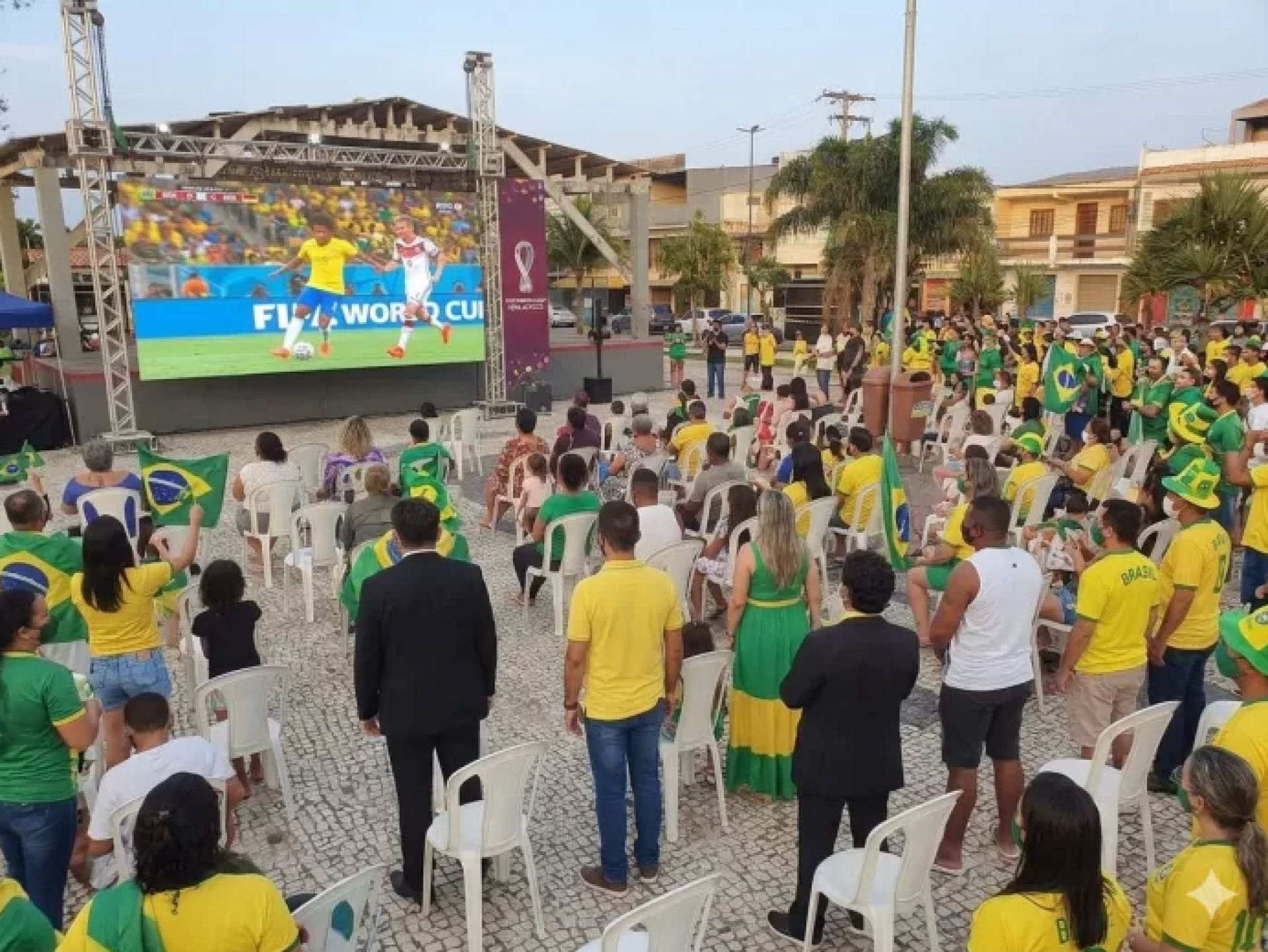 Iguaba Grande vai exibir jogos do Brasil na Praça 