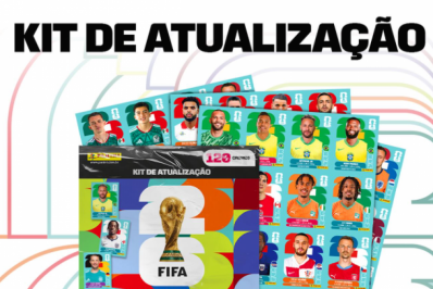 Atualização do álbum da Copa tem figurinhas de Neymar e outros 119 jogadores