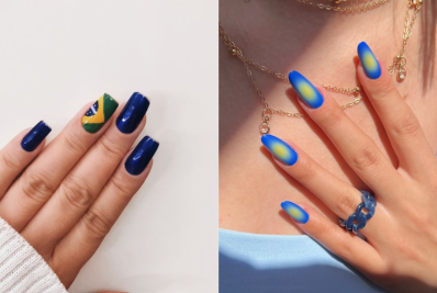 Unhas da Copa: 5 inspirações em azul para torcer com muito estilo
