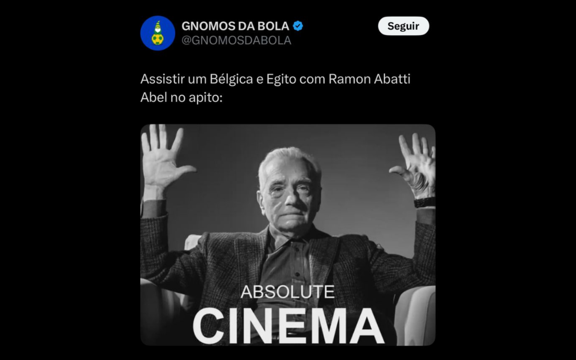 Arbitragem de Ramon Abatti Abel repercutiu nas redes sociais
- Reprodução / X