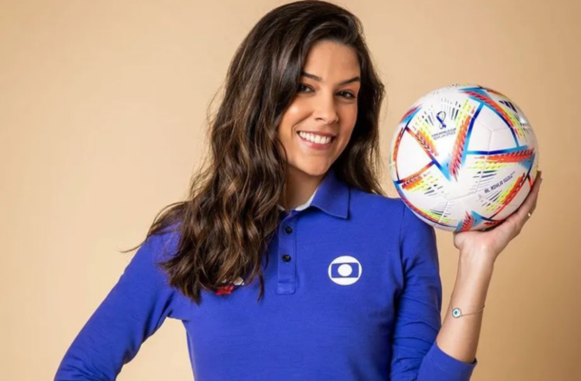 Narradora da Globo, Renata Silveira conquista feito hist&oacute;rico na Copa do Mundo