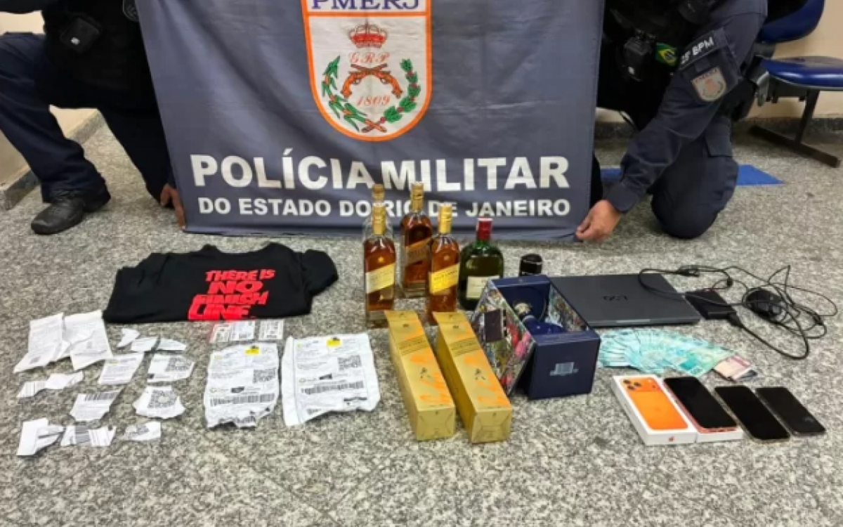Objetos apreendidos