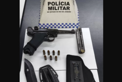 Homem é preso com pistola 9mm durante abordagem da PM em Búzios