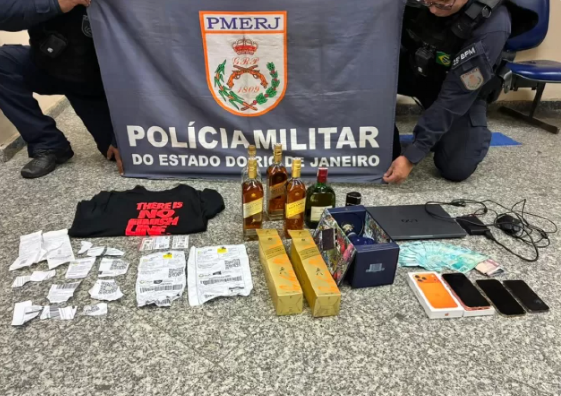 Objetos apreendidos
