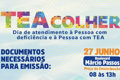 TEAcolher oferece serviços gratuitos e emissão de documentos no sábado