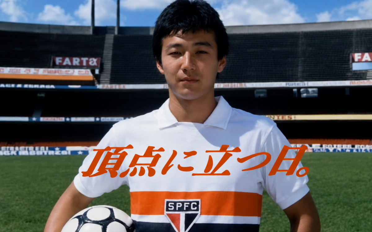 Musashi Mizushima inspirou o personagem Oliver Tsubasa - Divulga&ccedil;&atilde;o / S&atilde;o Paulo