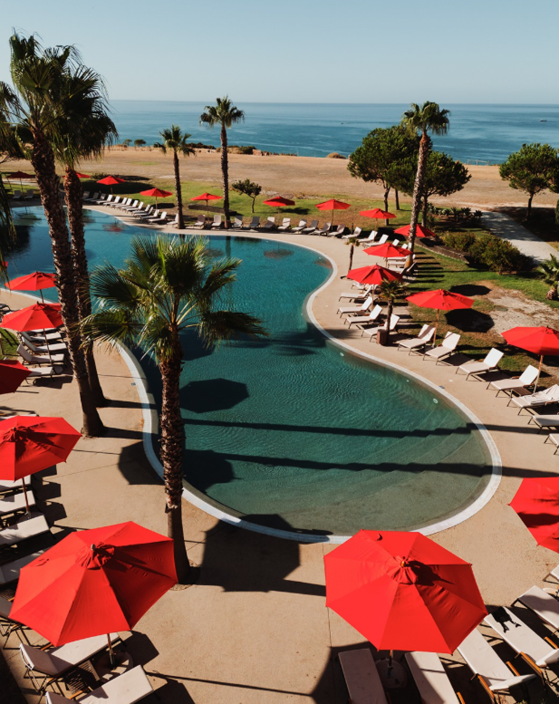 Flamengo ficará hospedado no resort de luxo Cascade Wellness, na cidade de Lagos, nos primeiros dias de treinos em Portugal - Divulgação