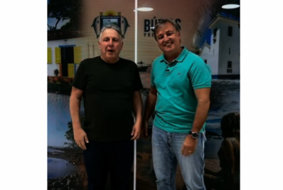 Alexandre Martins recebe Garotinho em Búzios durante agenda na Região dos Lagos