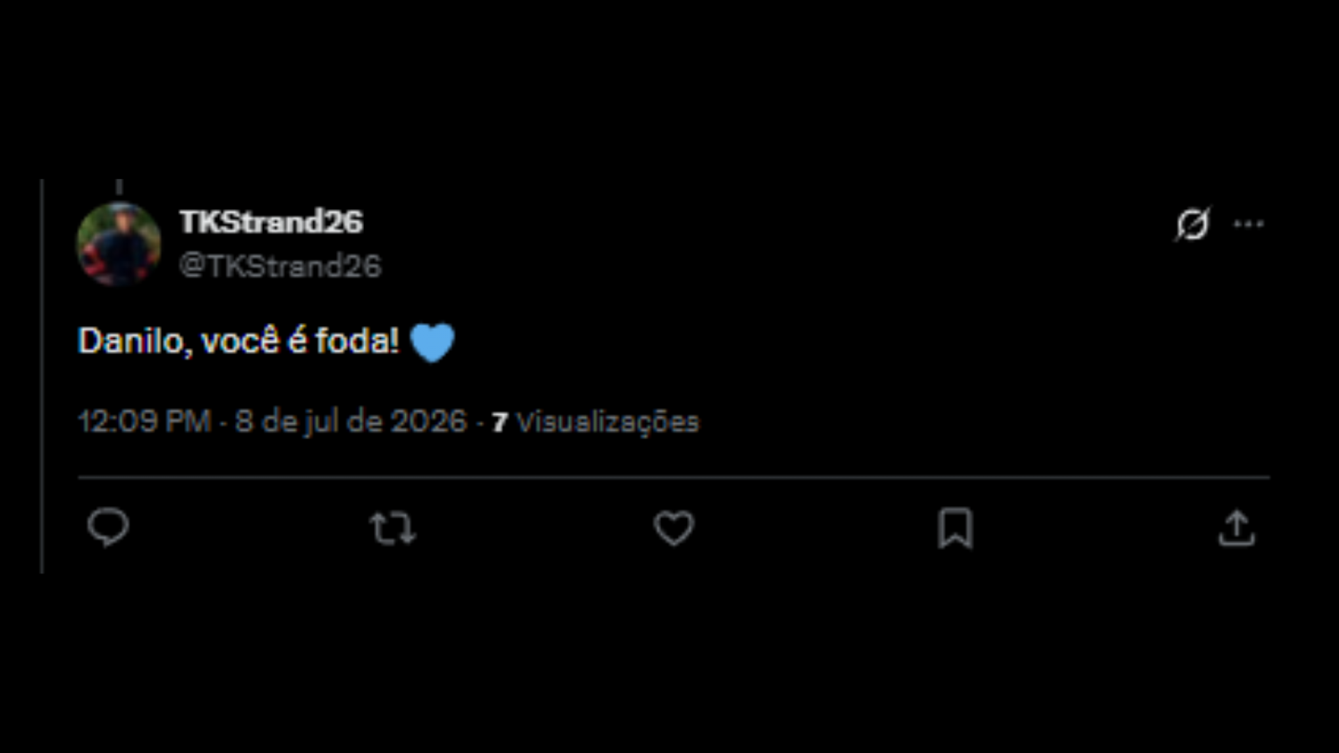 Torcedores mostrando apoio a Danilo depois de sua volta - Reprodução/X @tkstrand26