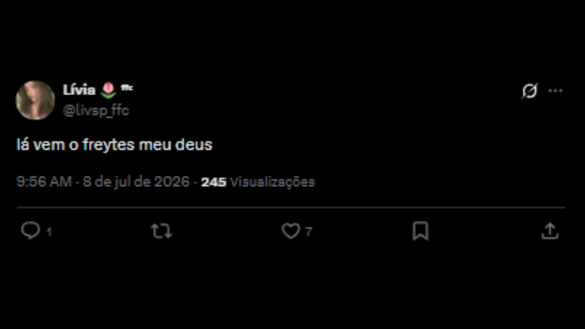 Freytes sendo criticado por tricolores no 