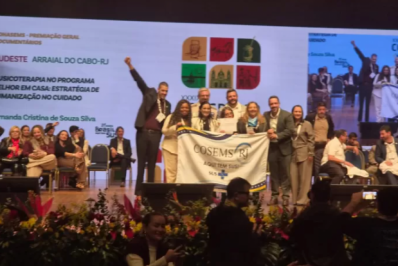 Projeto de Musicoterapia de Arraial do Cabo conquista prêmio nacional no maior congresso de saúde pública do Brasil