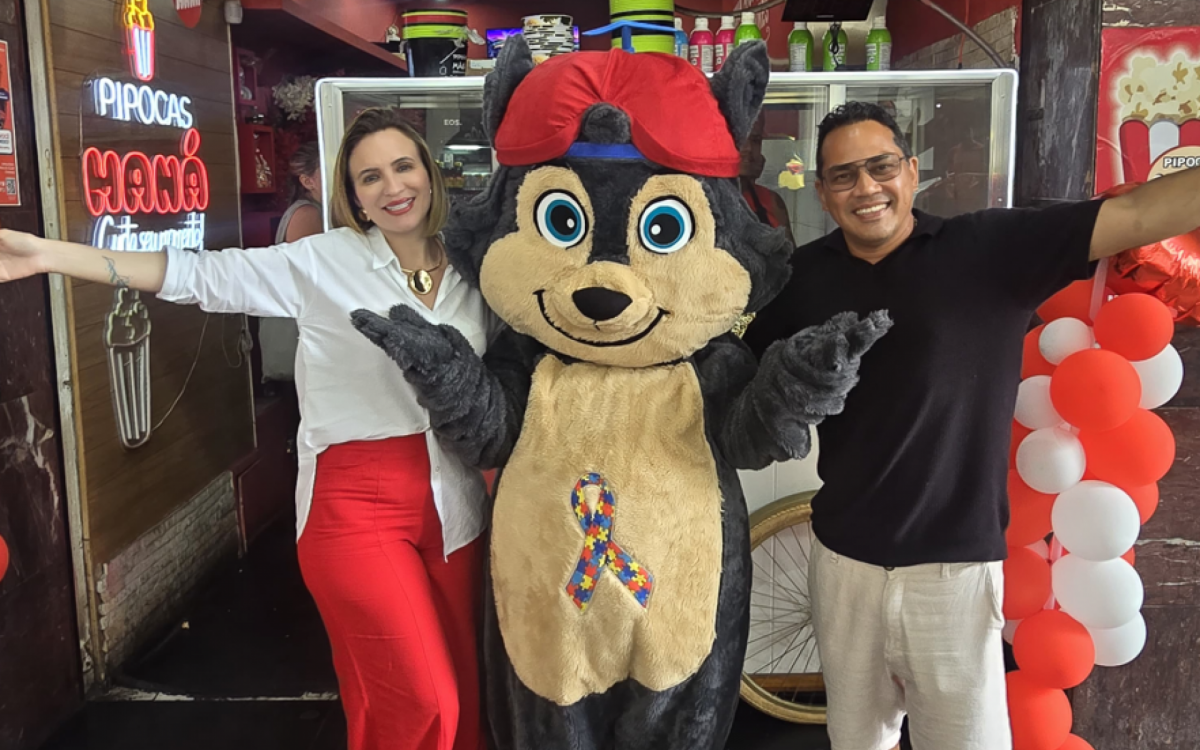 Monique Coelho e Adenilson Santos, fundadores do Pipocas Maná