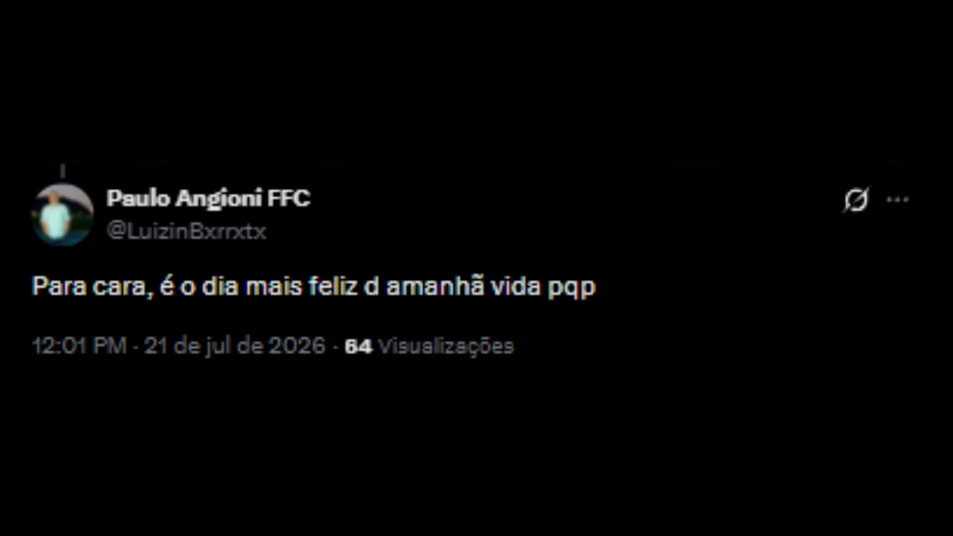 Torcida tricolor feliz com a volta do Fred como treinador - Reproduão/X @LuizinBxrrxtx