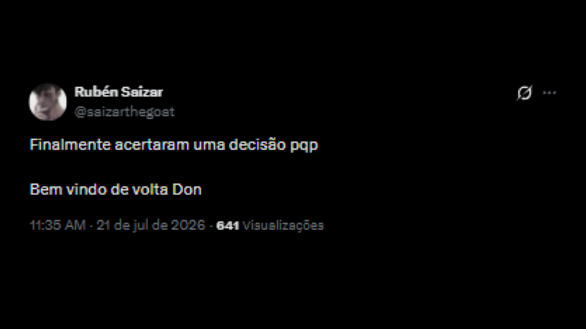 Torcida tricolor feliz com a volta do Fred como treinador - Reproduão/X @