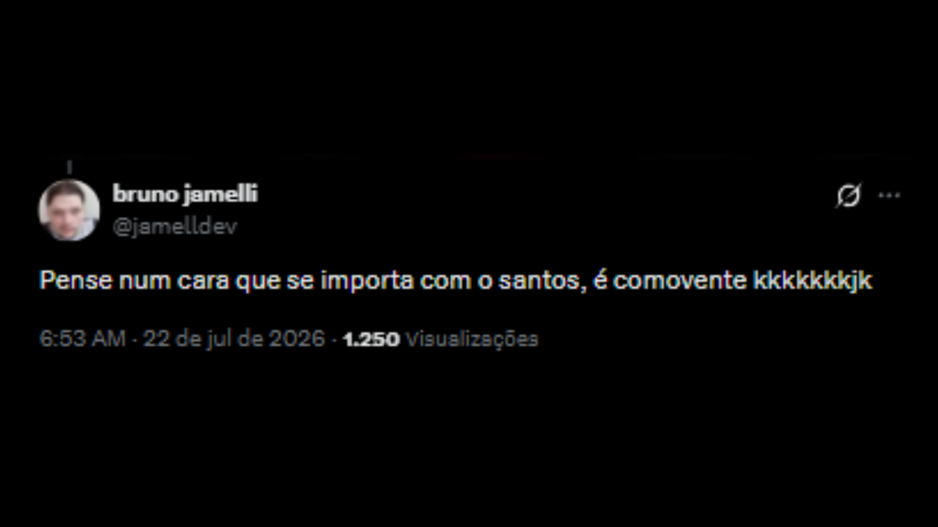 Críticas ao Neymar na rede social