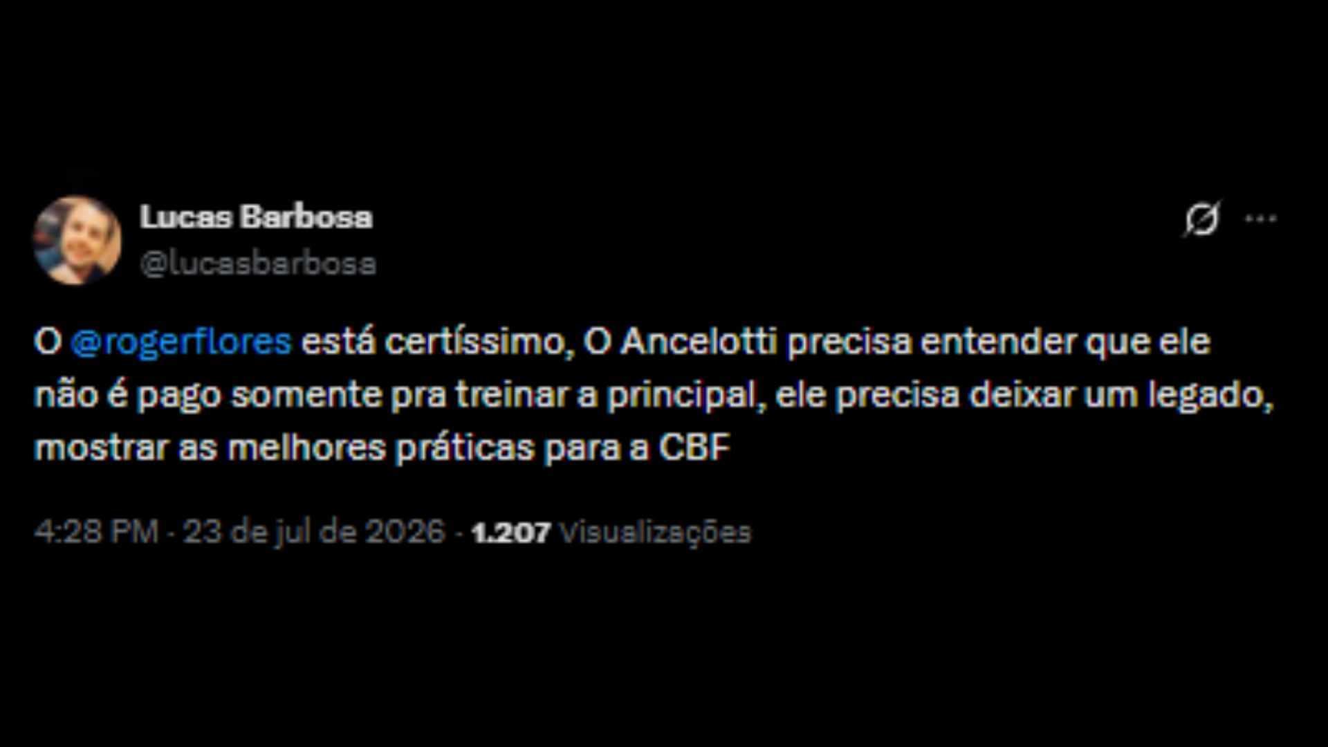 Comentários de usuários da social 