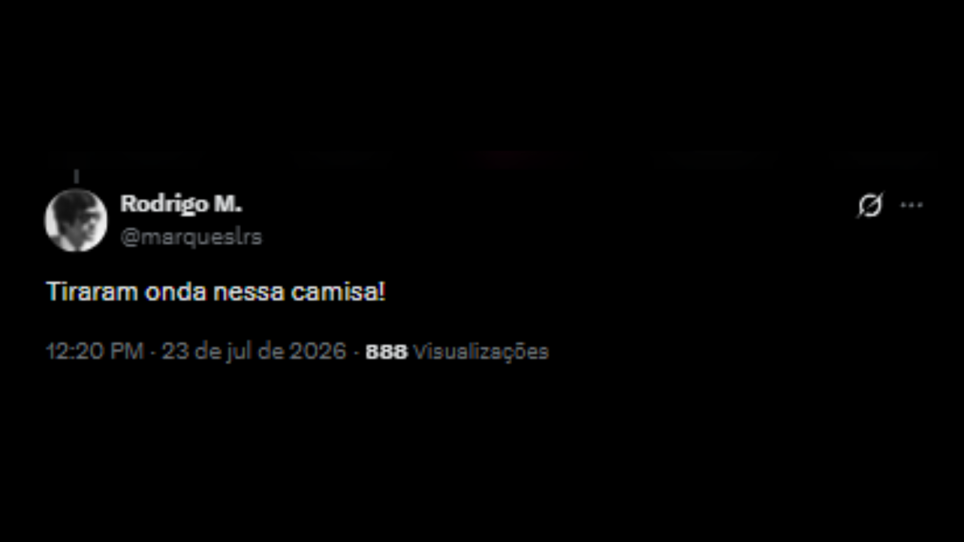 Elogios ao novo lançamento da Puma para o Fluminense - Reprodução/X @marqueslrs
