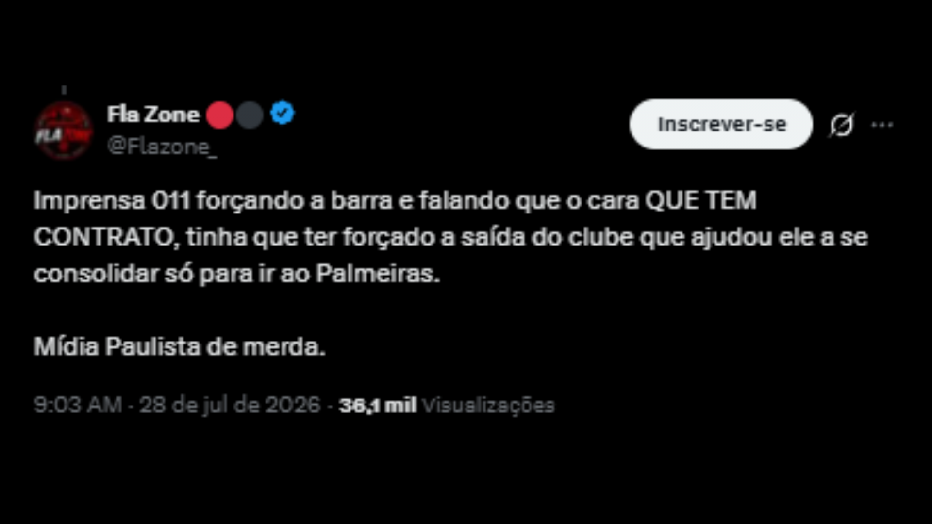 Críticas ao comentarista Ilsinho no 