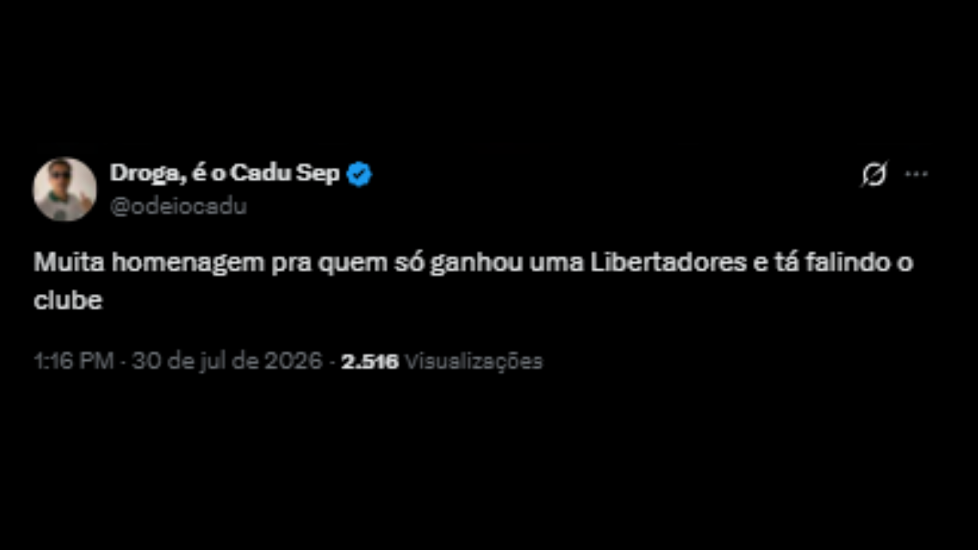 Críticas ao bustos recebido por Neymar - Reprodução/X @odeiocadu