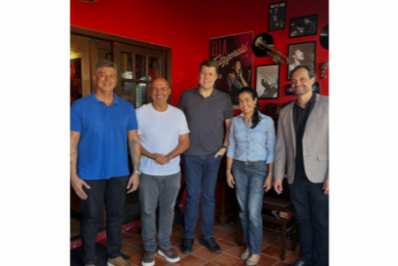 Com turismo no centro da pauta, Fábio do Pastel recebe Gustavo Tutuca em São Pedro