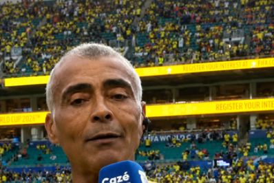 Romário recorre contra penhora de valores da CazéTV