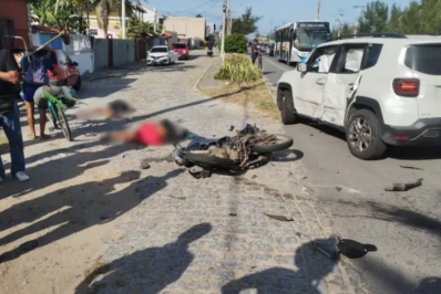 Acidente na RJ-140 deixa dois feridos graves, em Cabo Frio