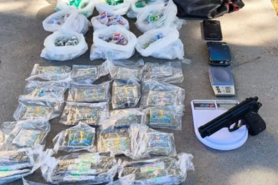 PM apreende drogas e prende foragido da Justiça em Cabo Frio