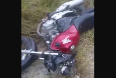 Moto é encontrada abandonada às margens de estrada em Arraial do Cabo