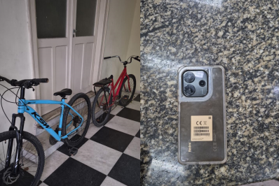 Dois homens são presos após roubo de bicicletas