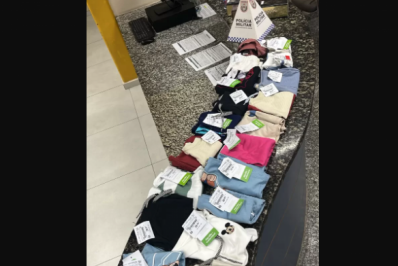 Duas pessoas são presas após furto em loja de shopping em Cabo Frio