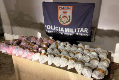 Dois homens são presos com R$ 72 mil em cocaína em São Pedro da Aldeia