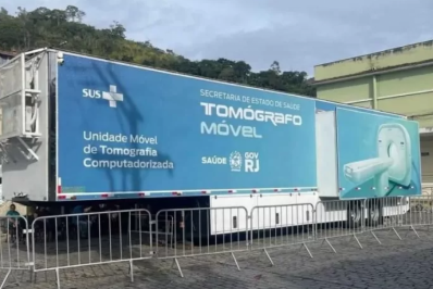 Tomógrafo Móvel fica mais uma semana em São Pedro da Aldeia