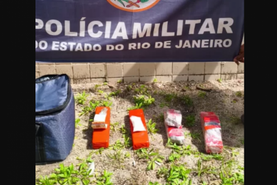 Homem de Minas Gerais é preso com 4 kg de maconha em Cabo Frio