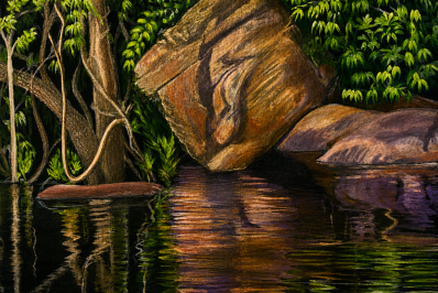 Exposição de Elza Suzuki aborda as transformações da natureza