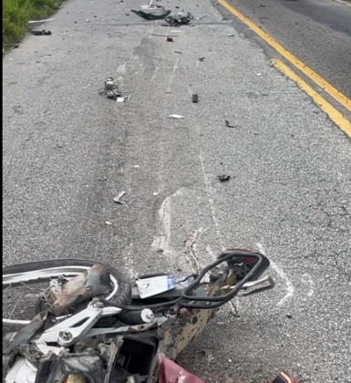 Motociclista morre em colisão grave na Estrada de São Vicente, em Araruama