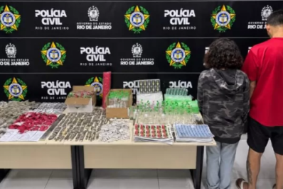 Casal é preso com drogas durante operação em Cabo Frio
